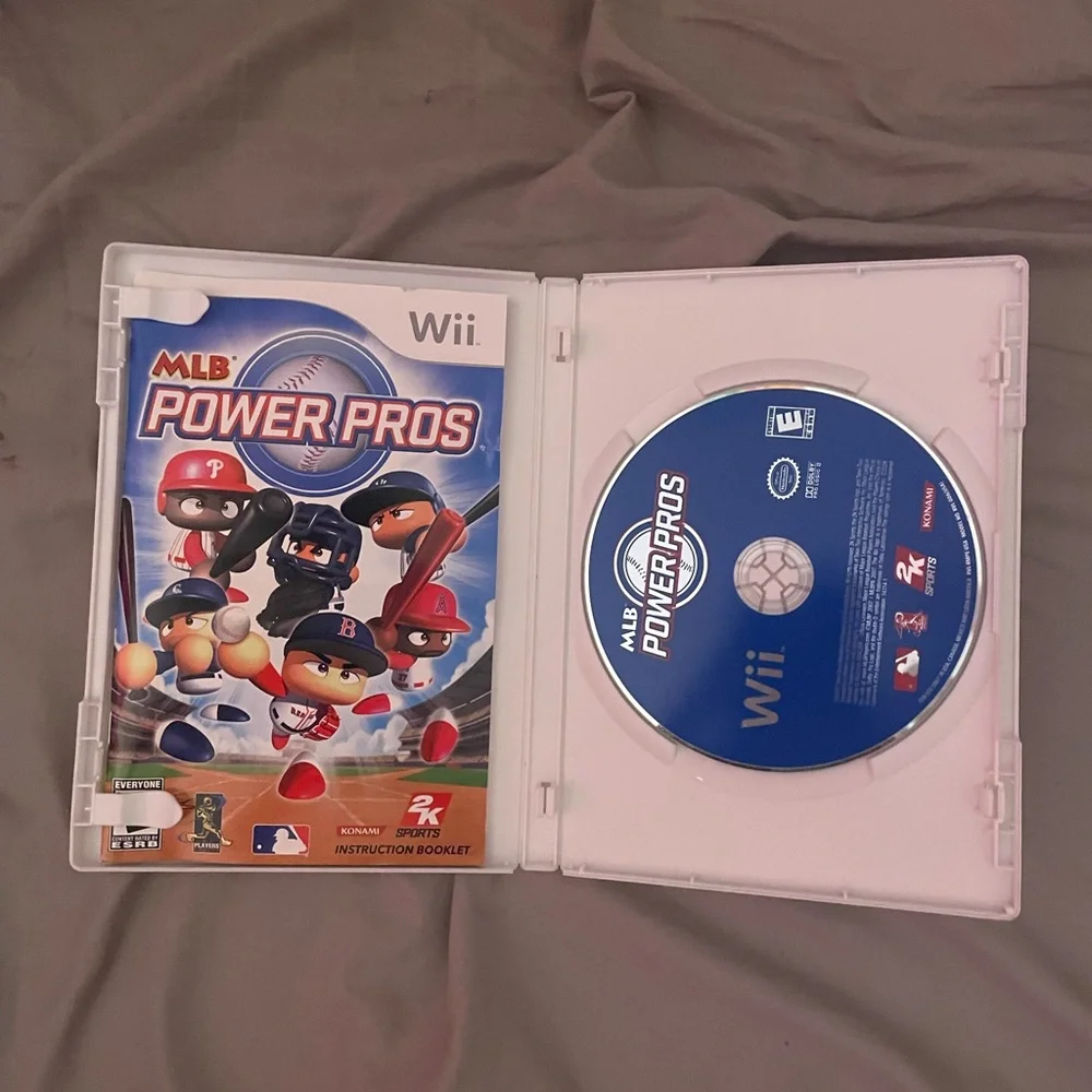 MLB Power Pros Wii Game